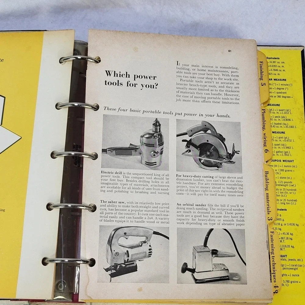 Better Homes and Gardens Handyman's Book VTG DIY‎ Repair Manual 1966 HC MCM